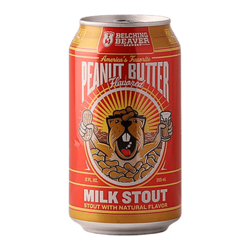 Belching Beaver Peanut Butter Milk Stout 355ml Can