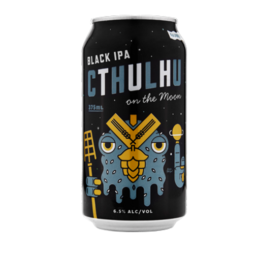Kaiju! Cthulhu On the Moon Black IPA 375ml Can