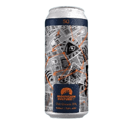 Mountain Culture 5G Oat Cream IPA 500ml Can