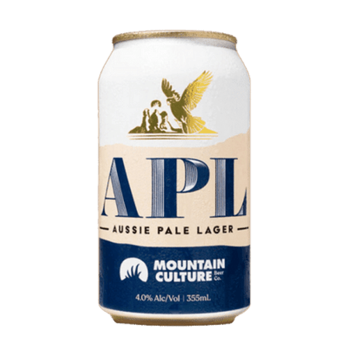 Mountain Culture APL Aussie Pale Lager 355ml Can