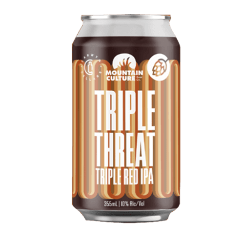 Mountain Culture Triple Threat Triple Red IPA 355ml Can