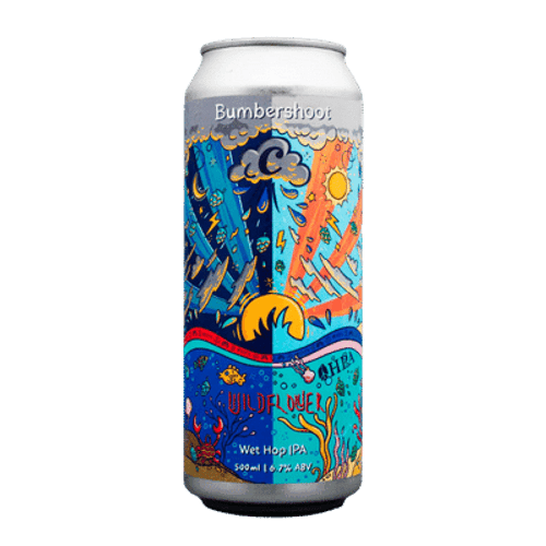 Mountain Culture x Wildflower x Cloudburst Bumbershoot Wet Hop IPA 500ml Can