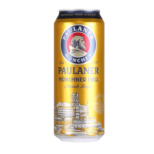 Paulaner Munich Hell Lager 500ml Can