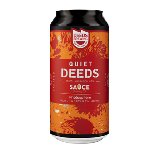 Deeds/Sauce Photosphere Hazy DIPA (1 Can Limit)
