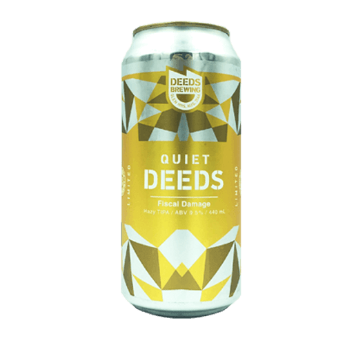 Deeds Fiscal Damage Hazy Triple IPA